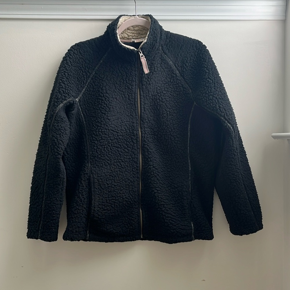 S, Carbon2Cobalt Zip Sherpa Jacket